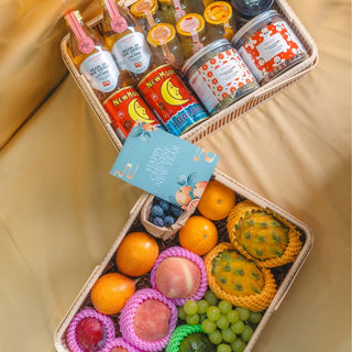 cny luxury premium fruit basket 