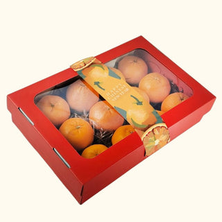 cny mandarin orange fruit gift box 