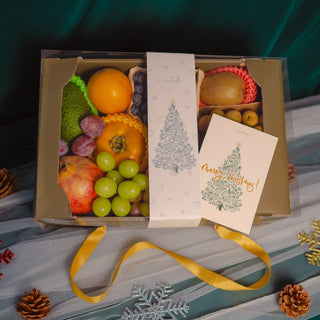 Classic Christmas Fruit Gift Box