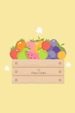 Fruit Basket Greeting Card