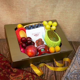 Hari Raya Cookies & Fruit Gift Box (Petit)