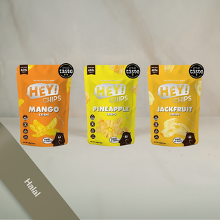 Hey! Chips Assorted Fruit Crisps (15g)
