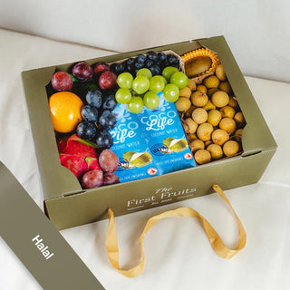 Hydrating Coconut Water & Fruit Gift Box