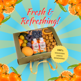 Limited Edition: Japanese Mikan Juice & Omakase Fruit Gift Box