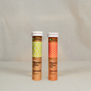 NutraFizz Vitamin C + Zinc Effervescent Tablets Boost Immunity & Antioxidant