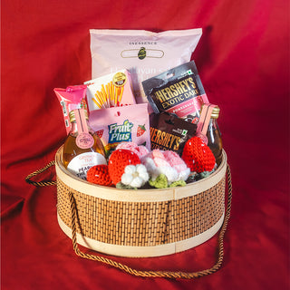 Valentines Day Snack Gift Basket