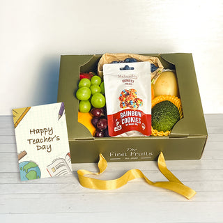 teachers day fruit gift box