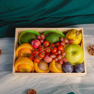 VIP Luxury Christmas Treats and Fruit Basket